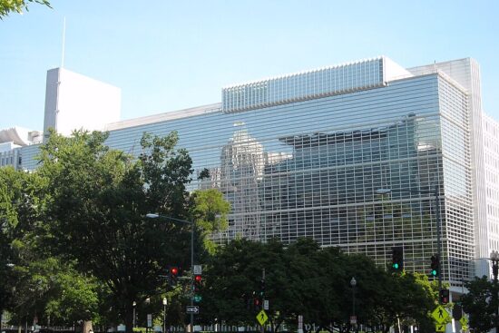 Glass-fronted World Bank Group building in Washington, D.C.